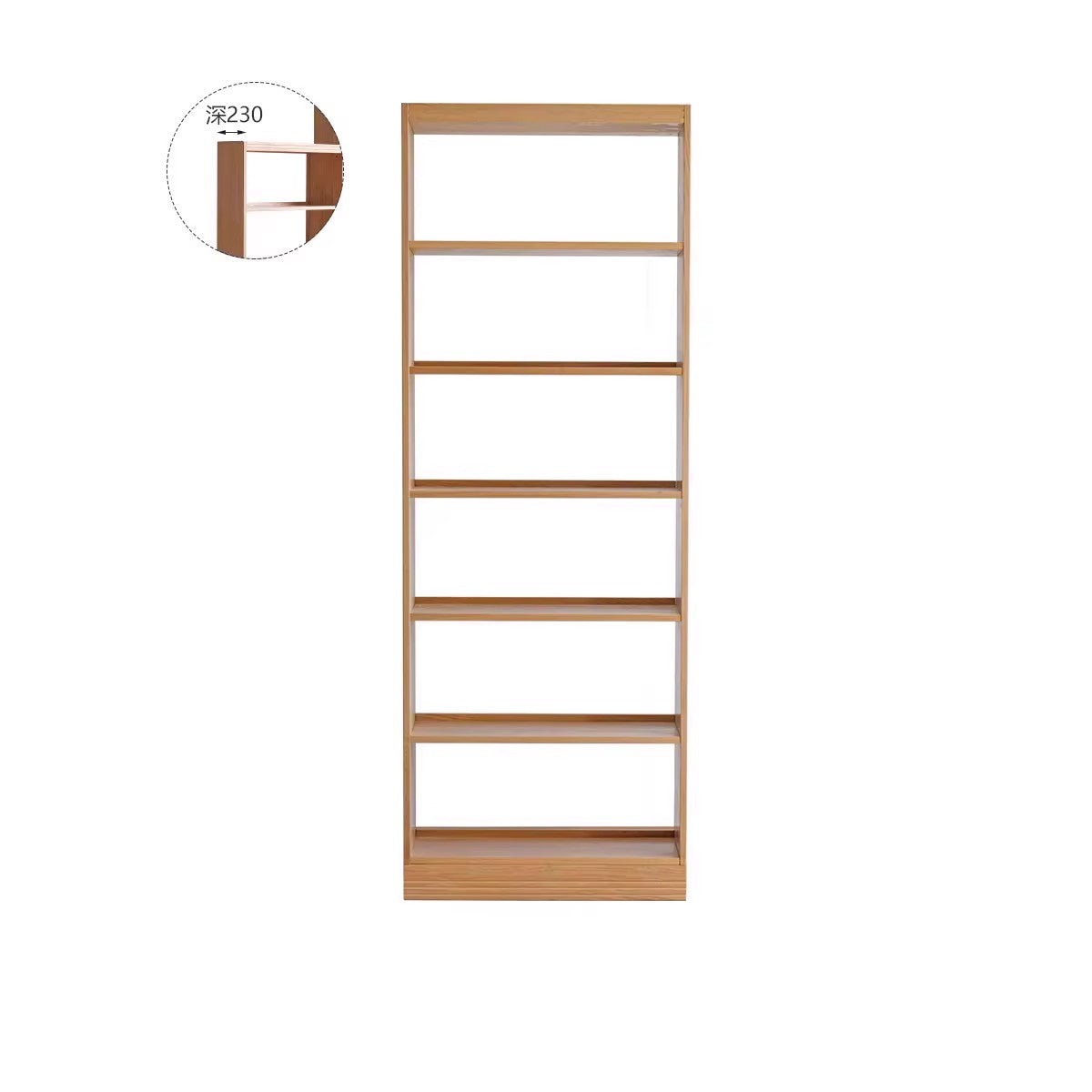 Floor To Ceiling Bookshelves Oak solid wood"