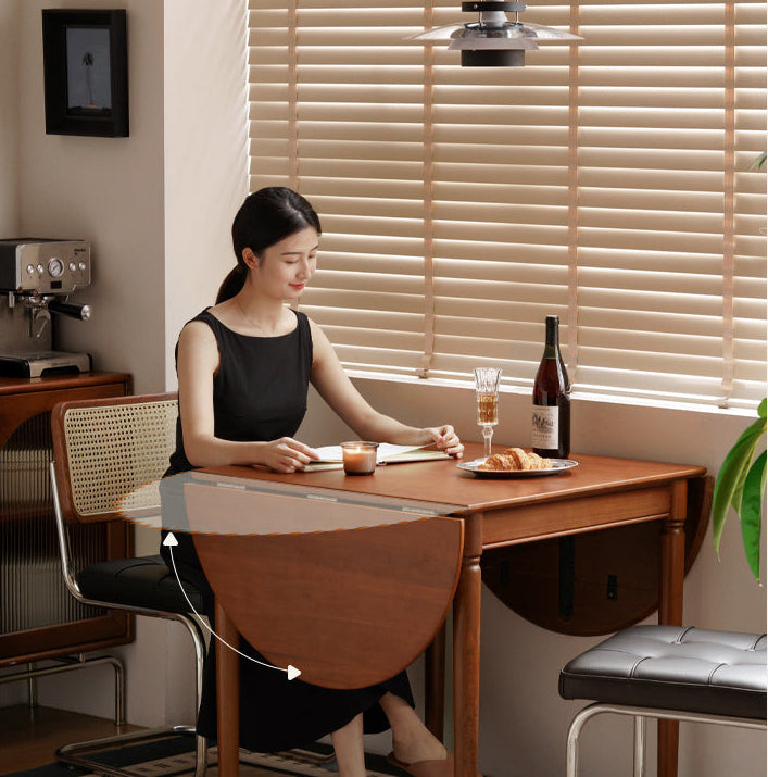 Tulipwood Solid Tulipwood Retro Dining Table