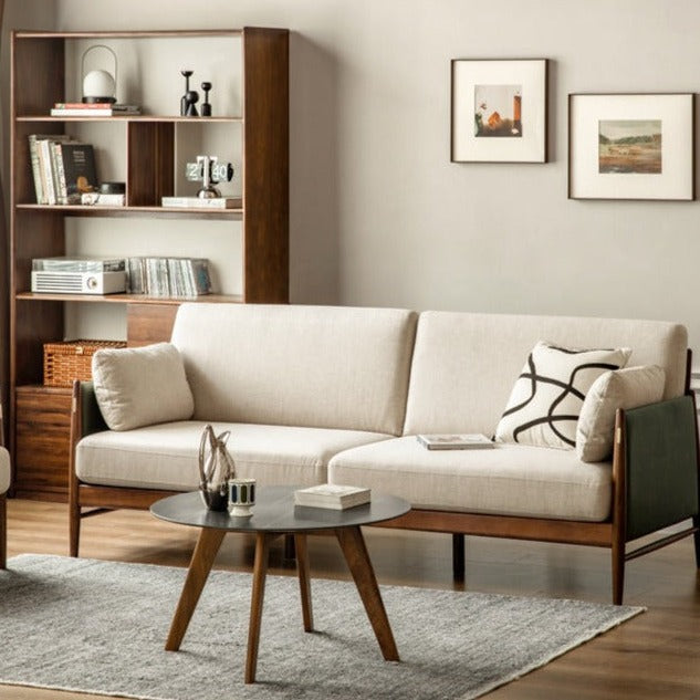 Black Walnut Solid Wood Armchair)