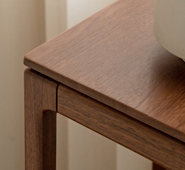 Black Walnut, Solid Sandal Wood Double Layer Storage Flower Frame
