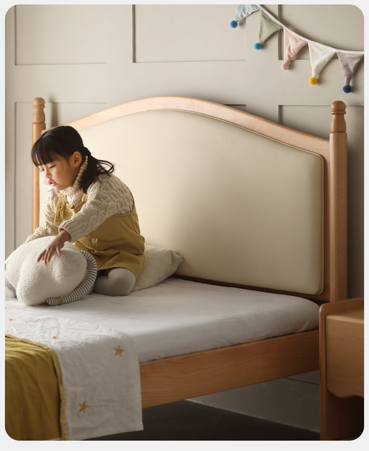 Beech, Oak Solid wood Princess bed<