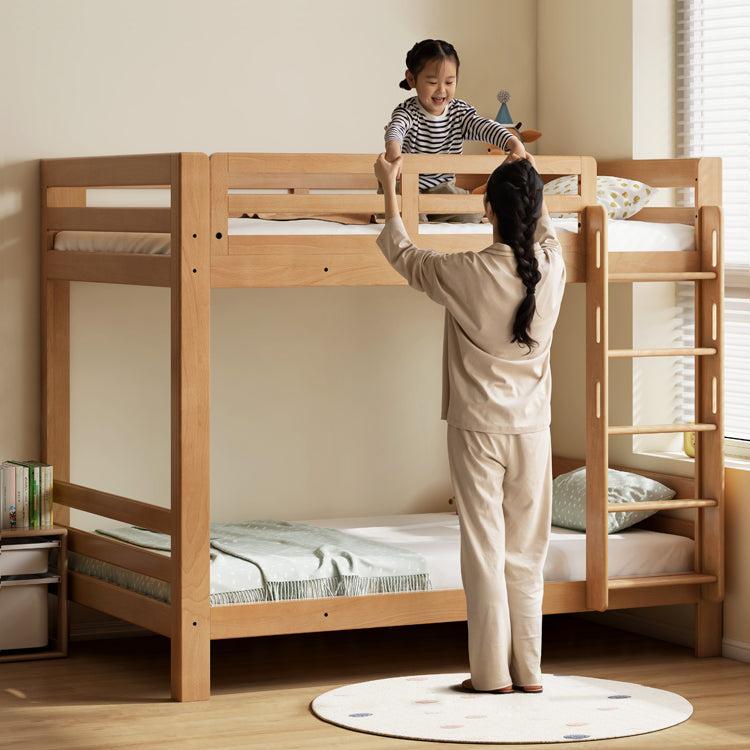 Beech, Birch Solid Wood Bunk Bed.