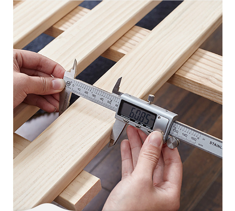 Oak Solid Wood Bed Elderly Bed Suitable For The Elderly High Bed