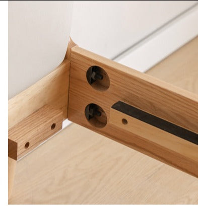 Beech, Oak Solid Wood Soft-Packe, Piano Key Bed