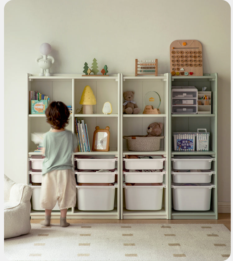 Poplar Solid Wood Children's Сombination Bookshelf