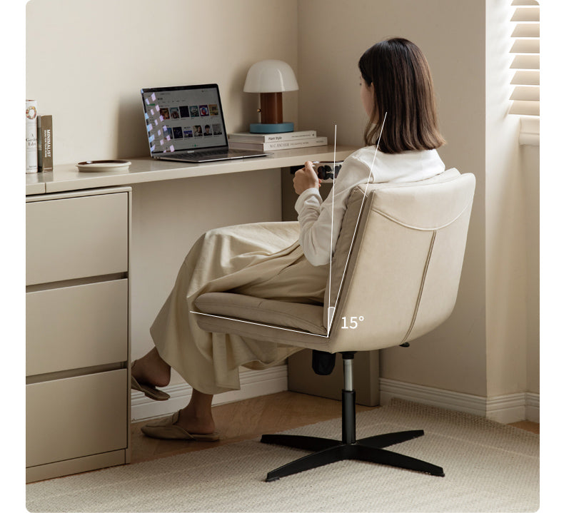 Cream Style Rotated/Lifted Makeup Chair