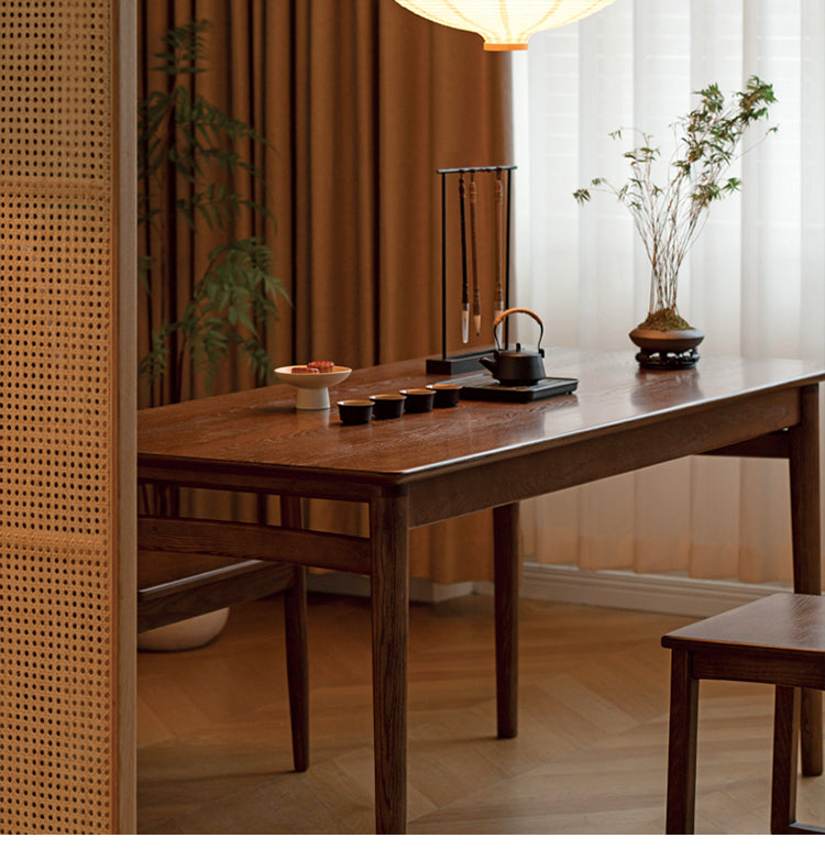 Ash Solid Wood Modern Tea Table