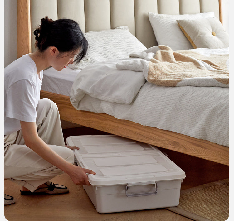 Oak, Ash Solid Wood Technology Cloth Harp Bed