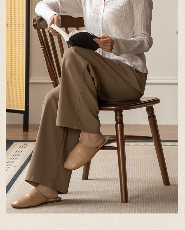 Set 4 pcs Beech, Black Walnut Solid Wood Dining Chair