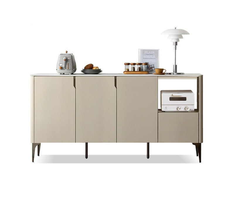 Sideboard Ash solid wood slate top"