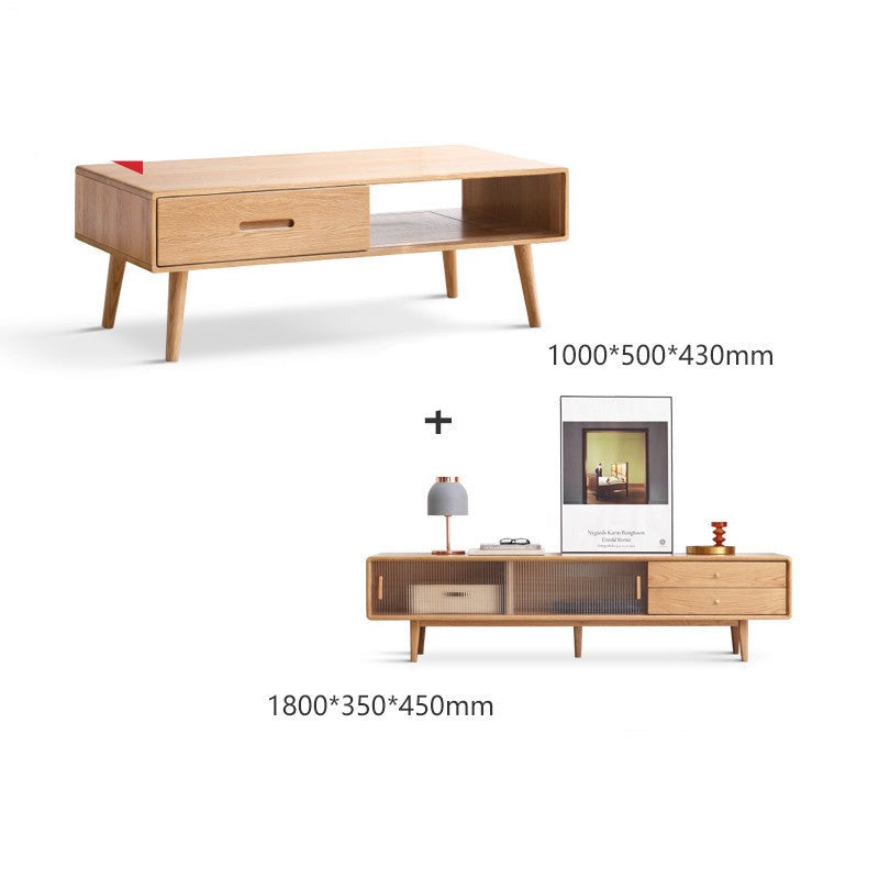 Coffee table North American OAK solid wood"