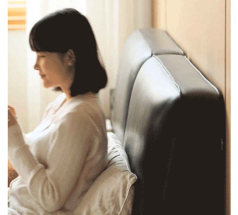 First Layer Of Yellow Cowhide Black Bed