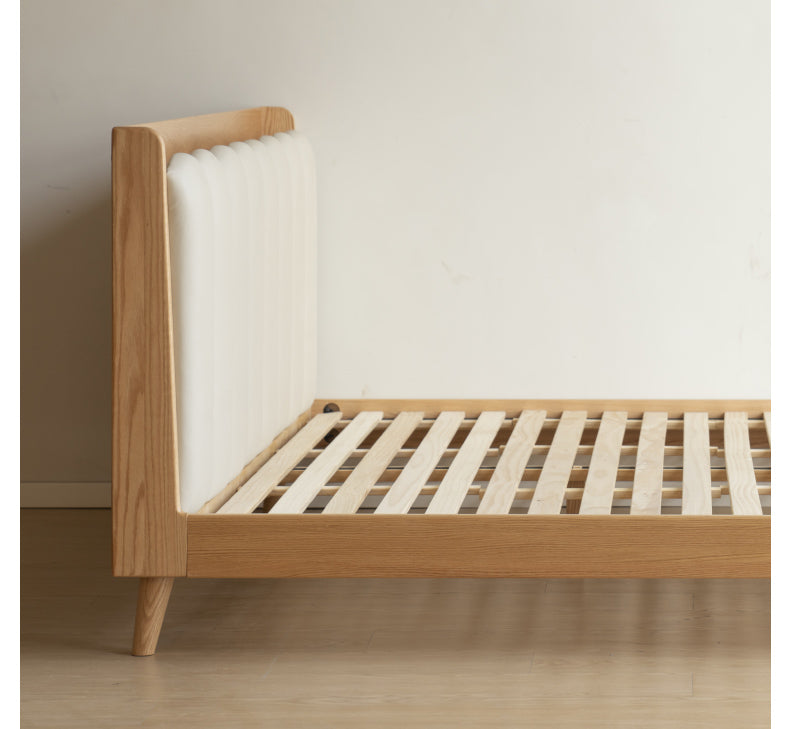 Beech, Oak Solid Wood Soft-Packe, Piano Key Bed