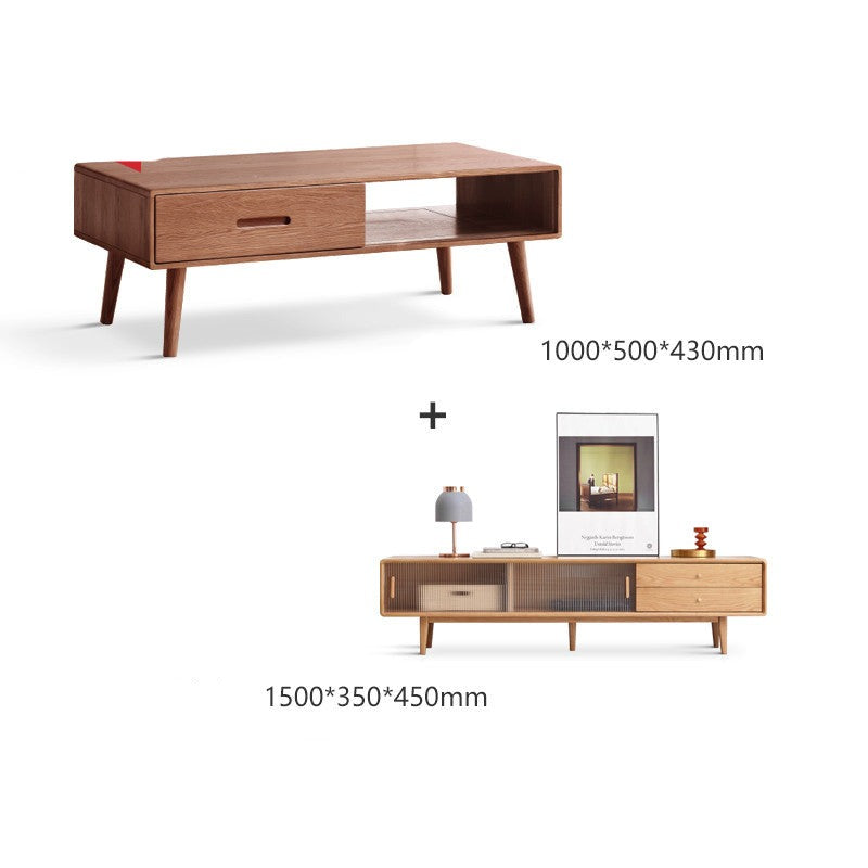 Coffee table North American OAK solid wood"