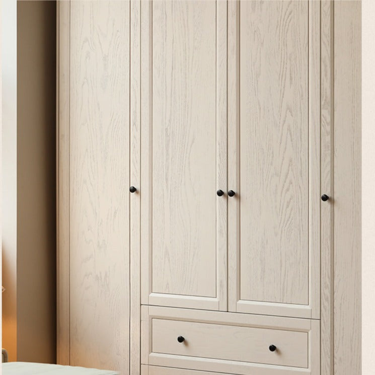 Oak Solid Wood American Style Wardrobe.