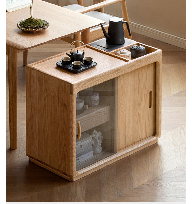 Oak Solid Wood Modern Tea Table