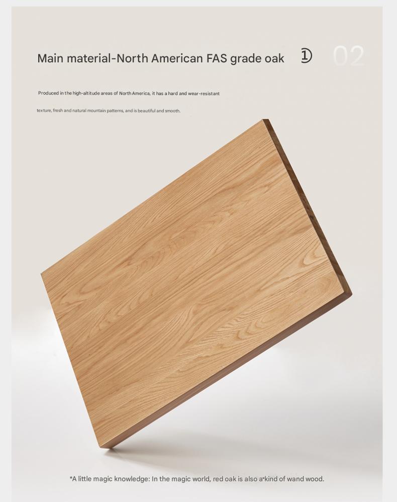 Oak Solid Wood Modern Storage Wardrobe.