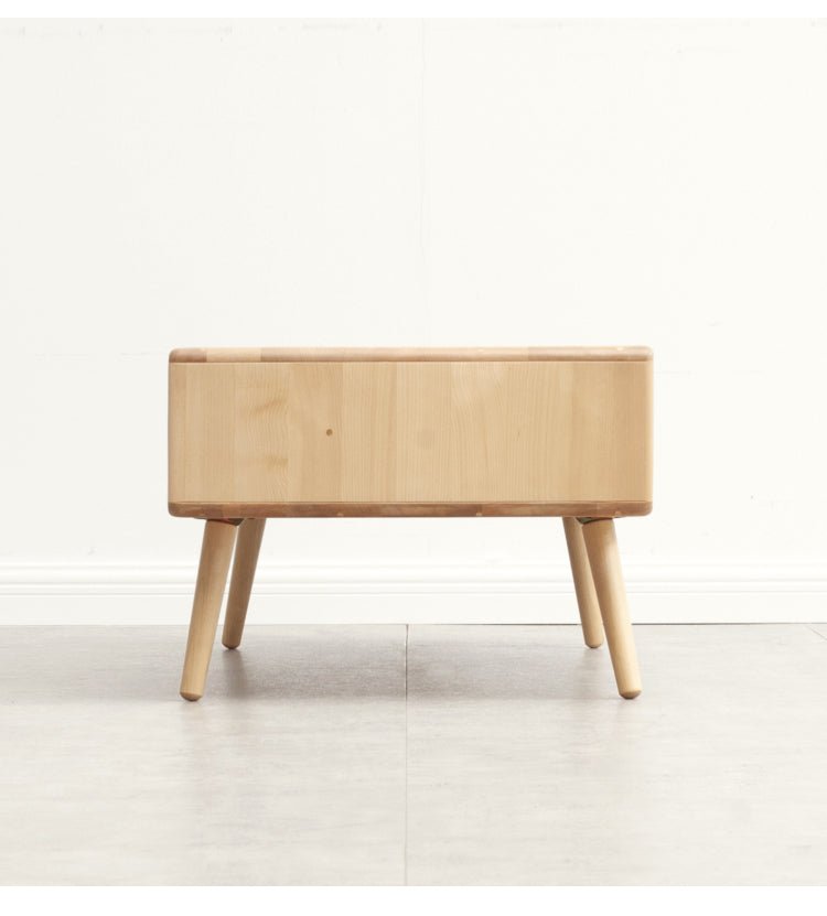 Beech Solid Wood Coffee Table Nordic Simple.