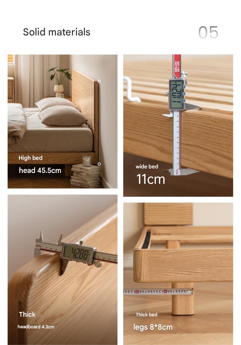 Ash,Beech,Oak Solid Wood Suspension Bed Large Board