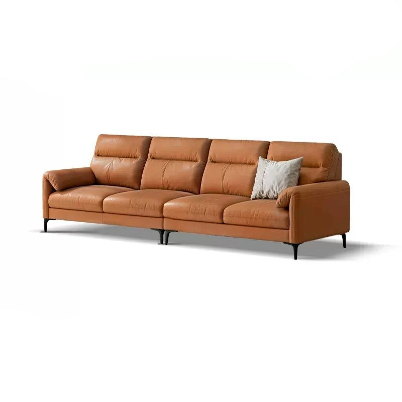 Genuine Leather Italian Normcore Modern Sofa
