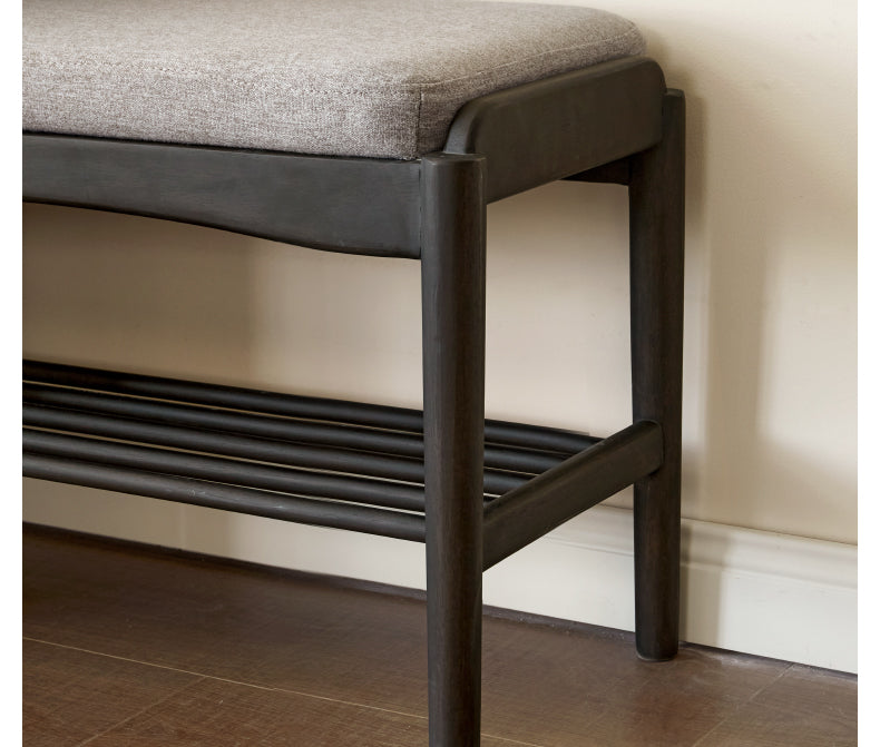 Oak Solid Wood Shoe Changing Bench