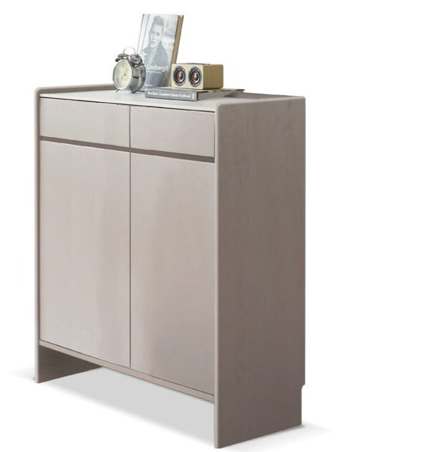 Porch cabinet, shoe cabinet slate top solid wood"+