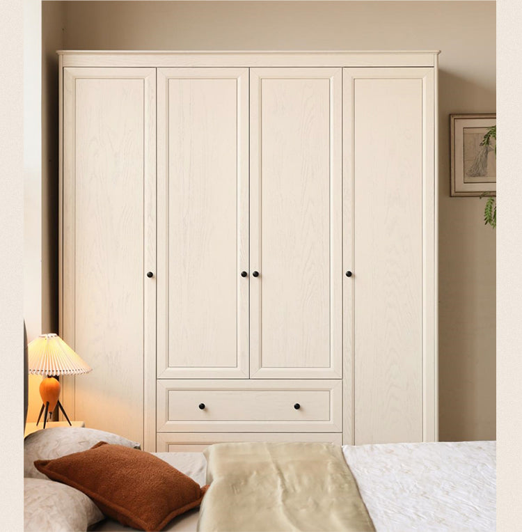 Oak Solid Wood American Style Wardrobe.