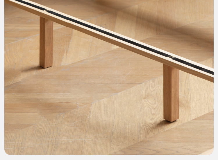 Oak Solid Wood Soft Bed
