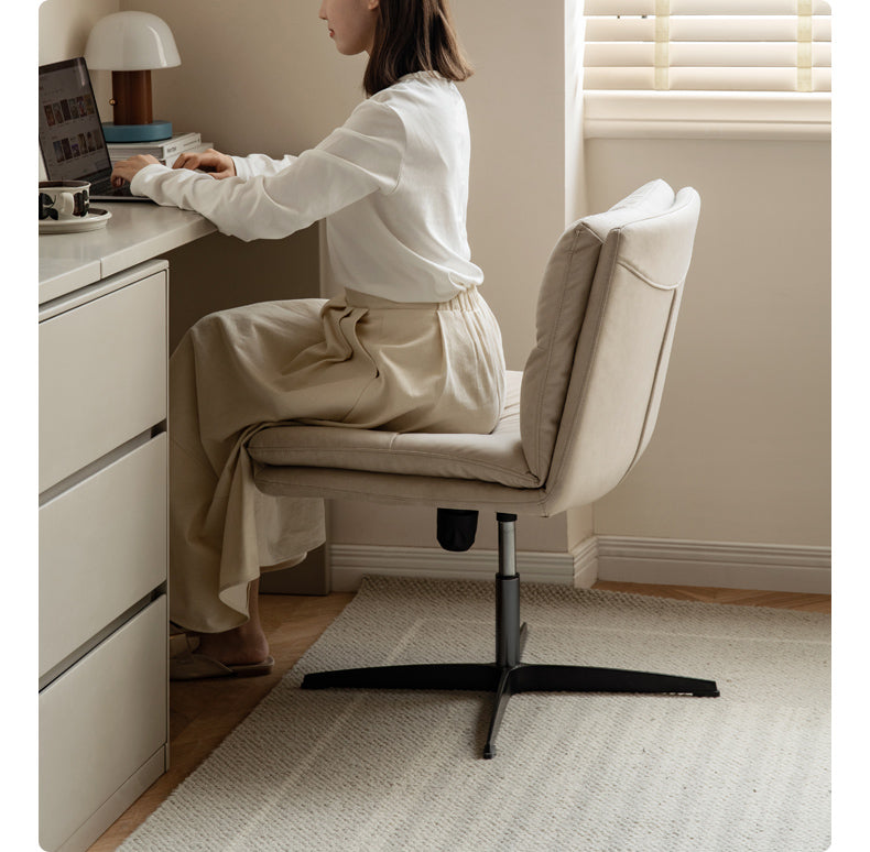Cream Style Rotated/Lifted Makeup Chair