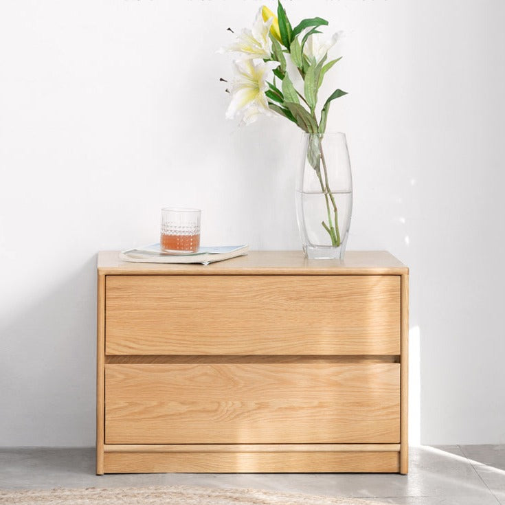 Oak Solid Wood TV Cabinet.