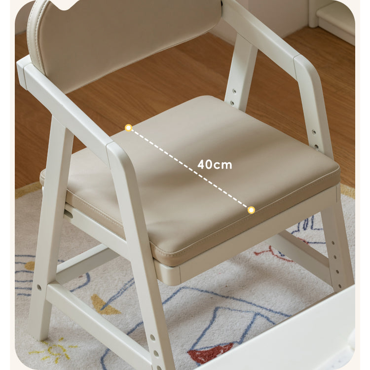 Birch Solid Wood Children's Cream Style Lift Chair.