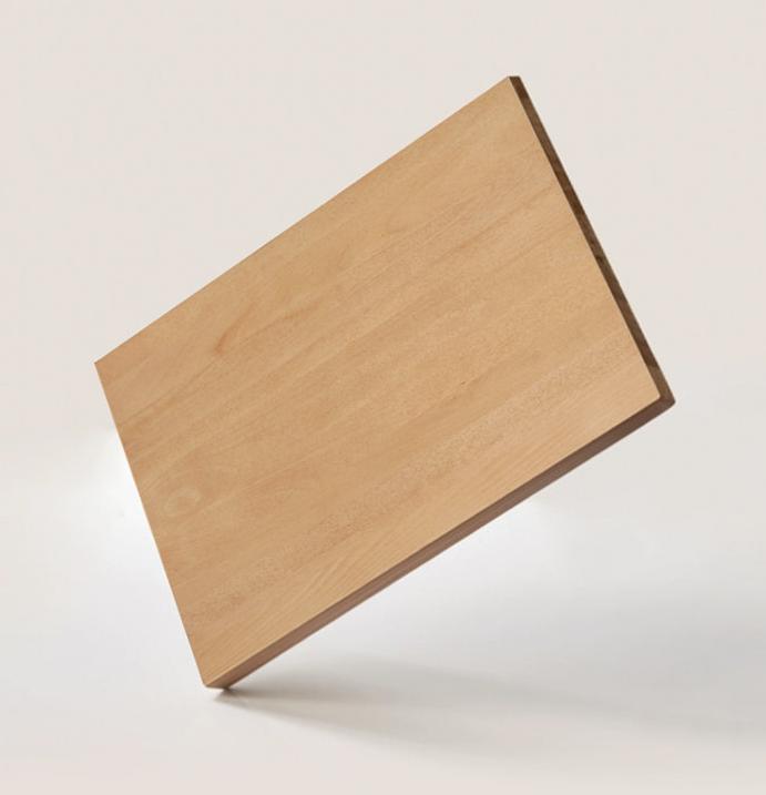 Beech solid wood Fully open nightstand