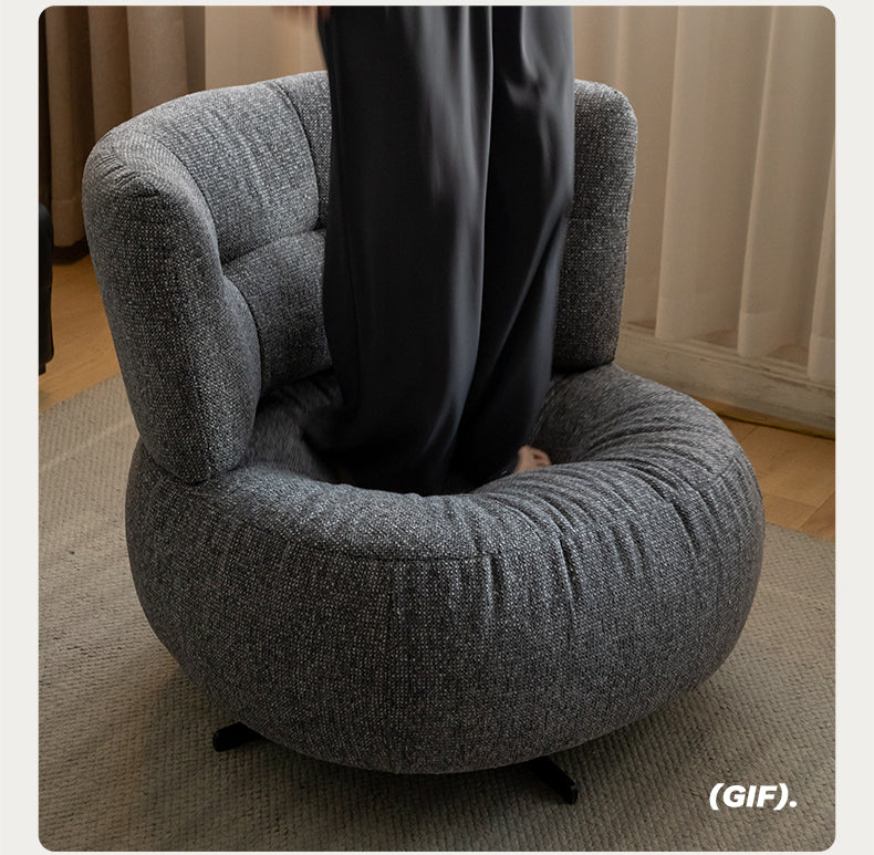 Fabric Modern Simple Single Seat Armchair.