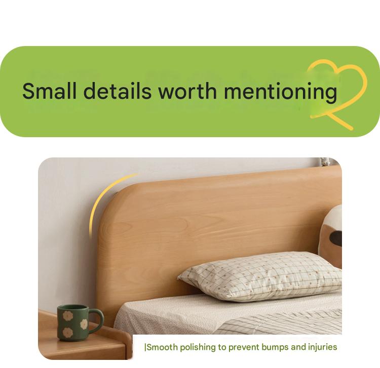 Beech ,Oak solid wood children's bed<
