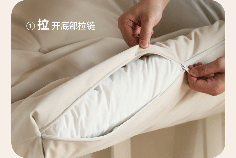 Rubber Solid Wood Fabric Leather Soft Bed