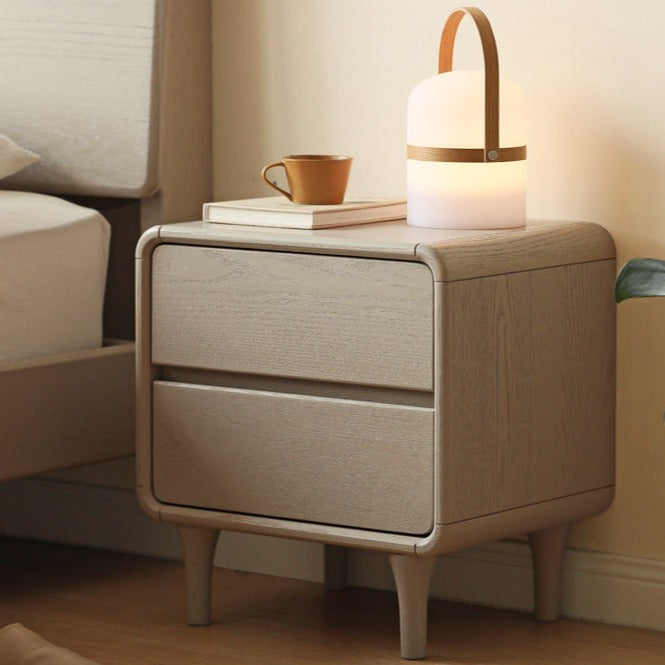 Tulipwood Solid Wood Nightstand Light Luxury.