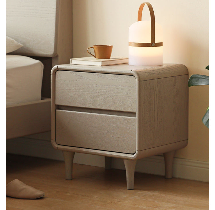 Tulipwood Solid Wood Nightstand Light Luxury.