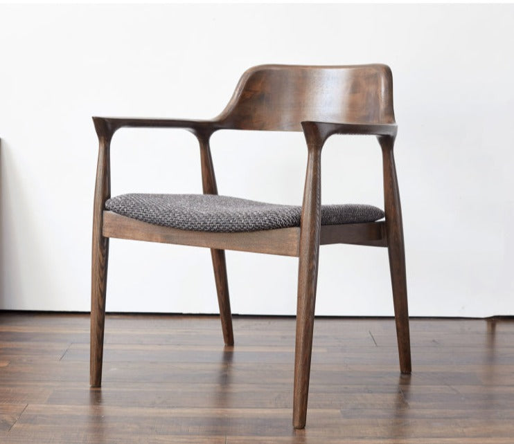 Elegant Armchair Ash solid wood+