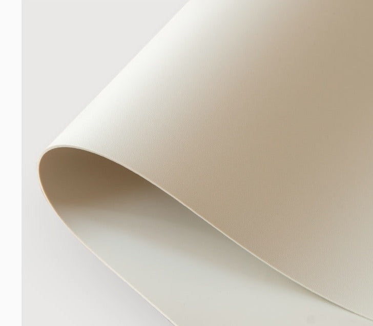 Leather table mat modern waterproof