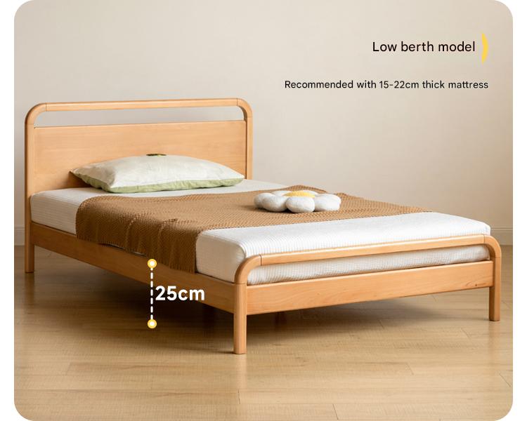 Beech solid wood kids bed
