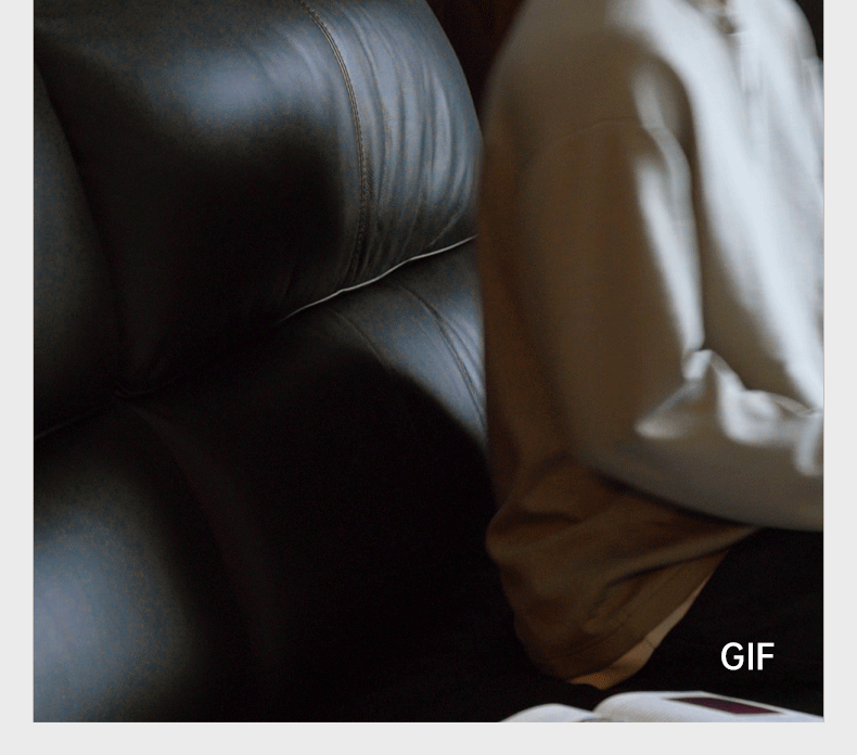 Leather Telescopic Electric Sofa Modern.