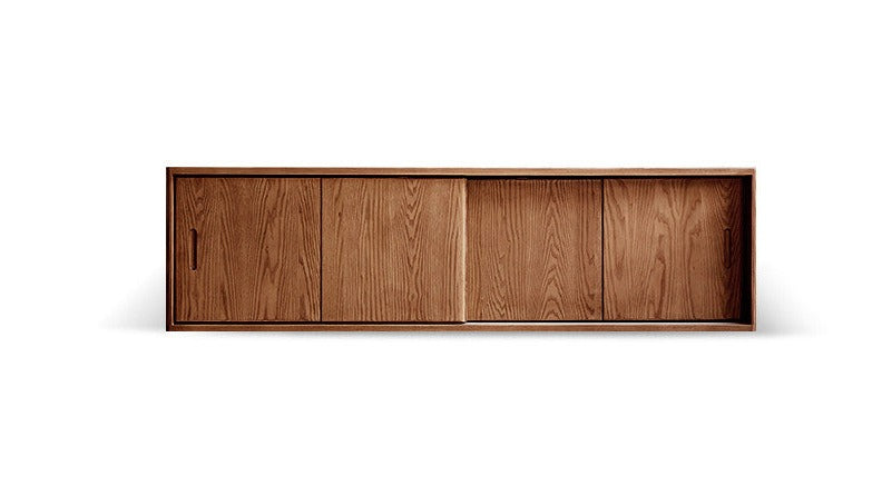 Oak, Ash Solid Wood Wardrobe Sliding Door.