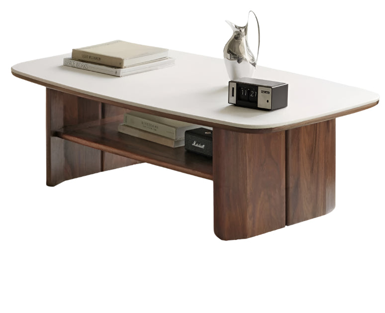 Black Walnut, Cherry Solid Wood Coffee Table