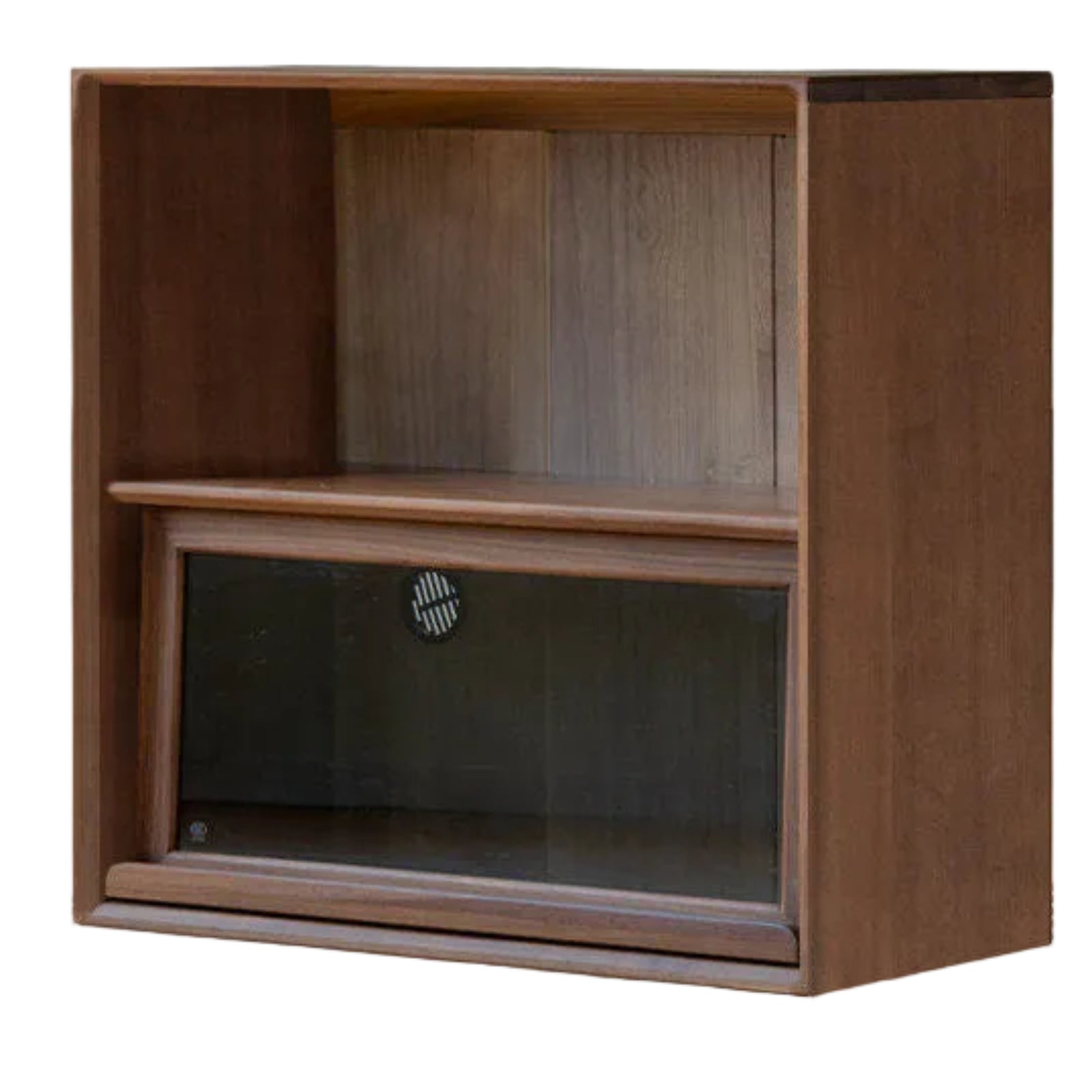 Sandalwood, Oak, Black Walnut, Ash Solid Wood Light Luxury Style Module Bookcase