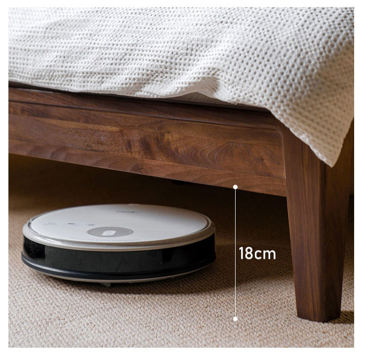 Black Walnut Solid Wood Bed