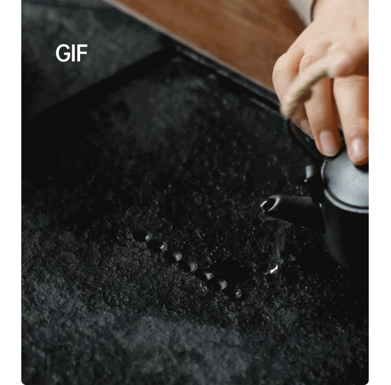 Ash Solid Wood Mobile Tea Brewing Integrated Tea Table