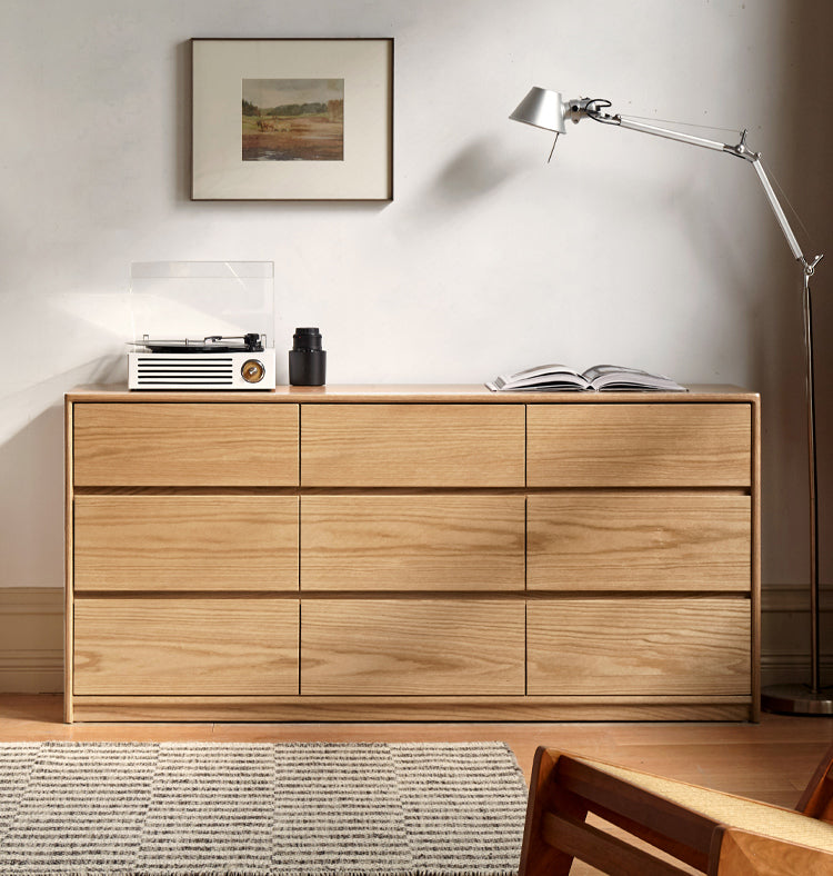 Oak, Black Walnut, Beech Solid Wood, Solid Rubberwood Storage Drawer