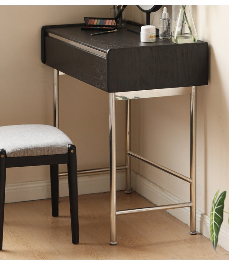 Oak Solid Wood Telescopic Dressing Table.