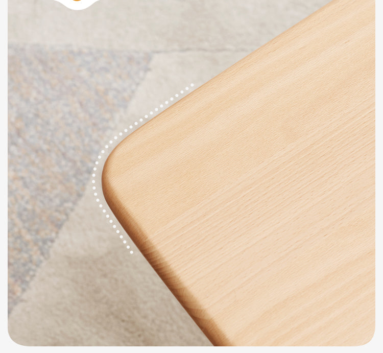 Beech Solid Wood Coffee Table