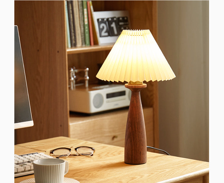 Mushroom lamp atmosphere night light Ash solid wood: